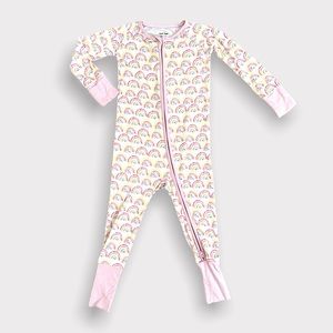 Little Sleepies 12-18 month rainbow pjs
